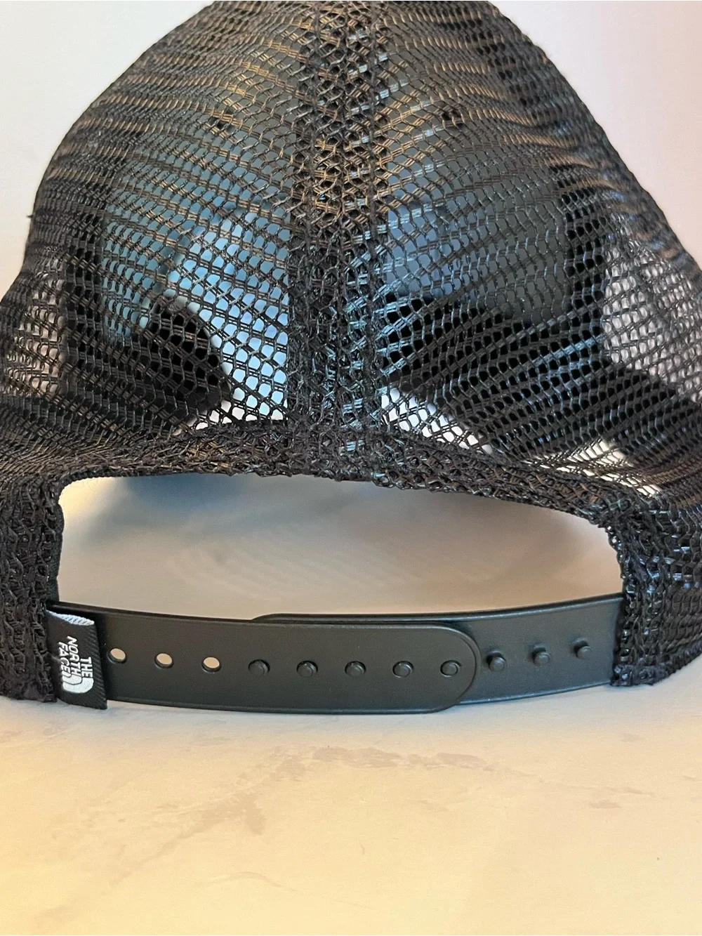 The North Face Black Logo Mesh Cap
